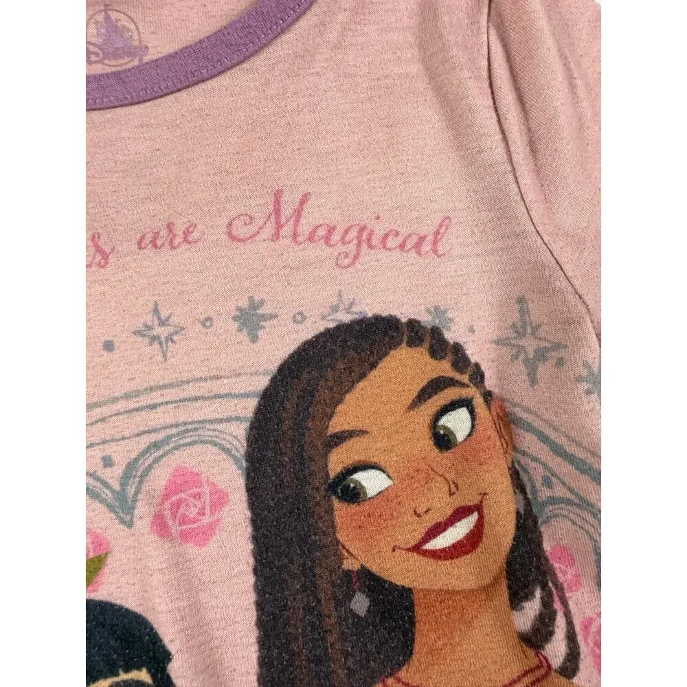 Disney Mulan Friends Are Magical Sleep Gown Pink Size 5-6 - Picture 2 of 5